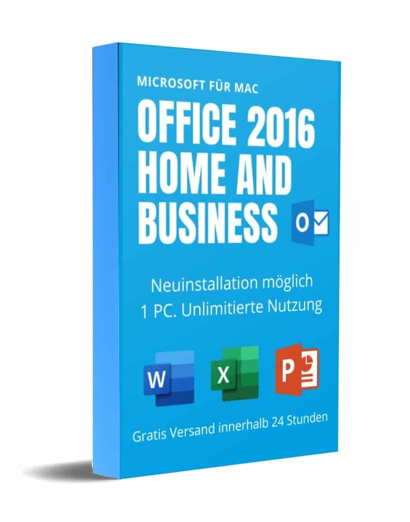 Office 2016 Home and Business für MAC